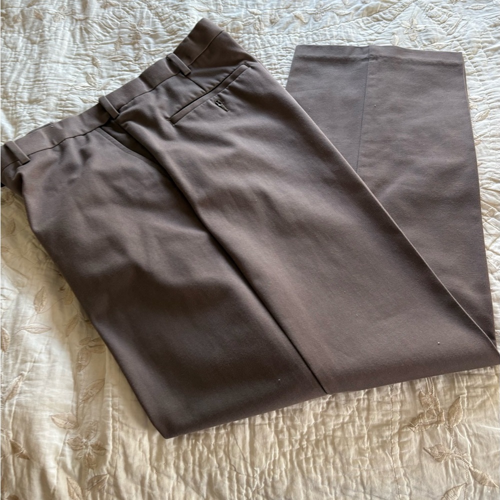 Croft & Barrow Men's Taupe Dress Pants size 36x32